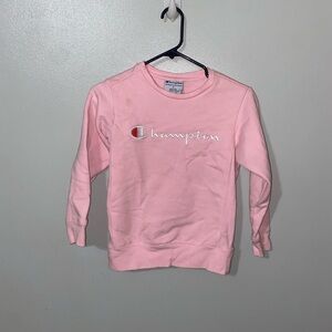 Champion Kids Pink Sweatshirt
